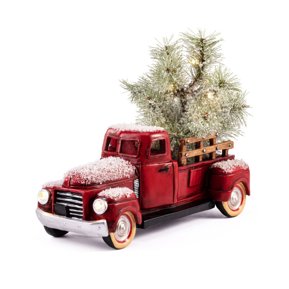 Large Truck with Tree