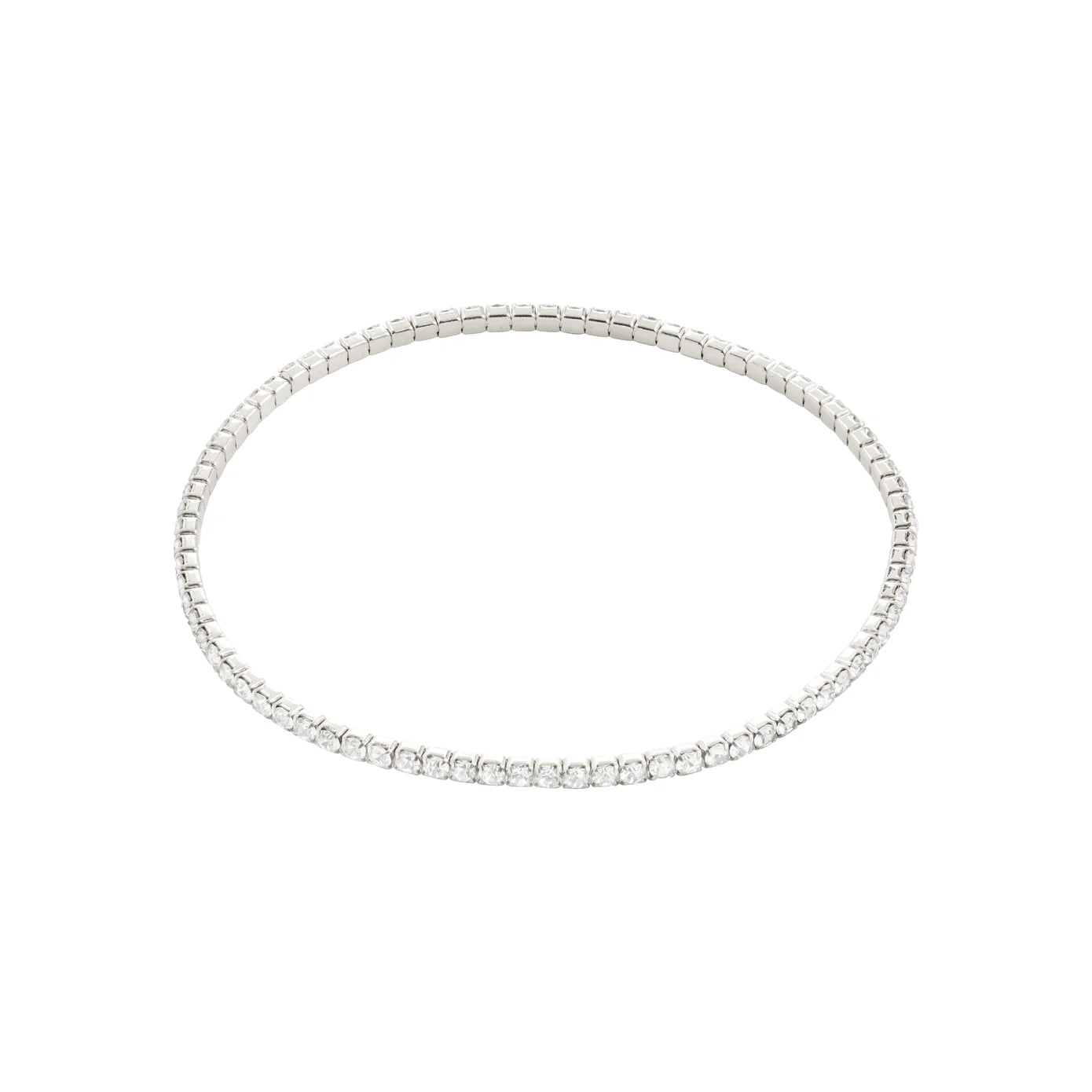Arash Crystal Bracelet Silver