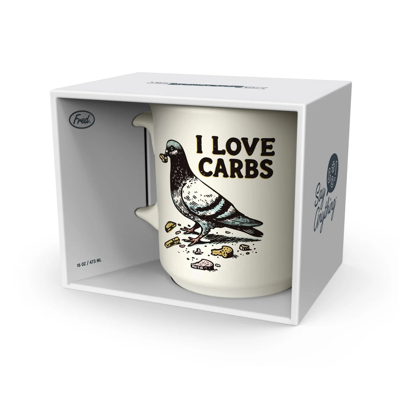 I LOVE CARBS MUG