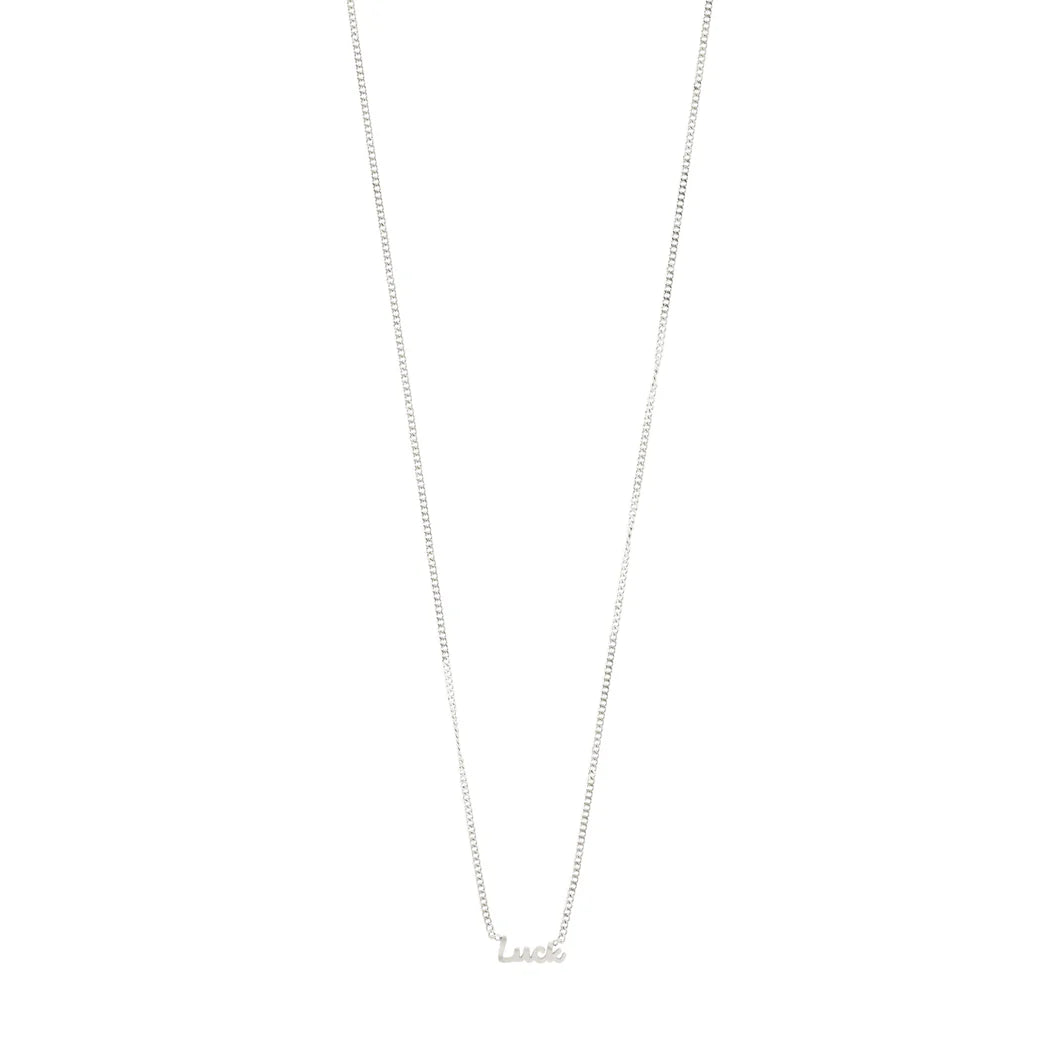 Luck recycled necklace