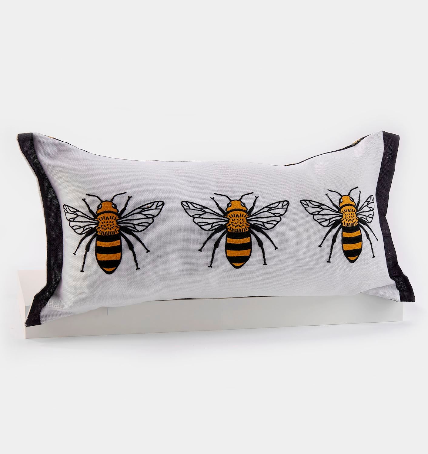 Double Sided Bee Pillow