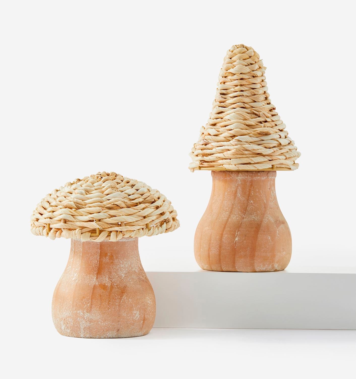 Textured Mushroom Figurine