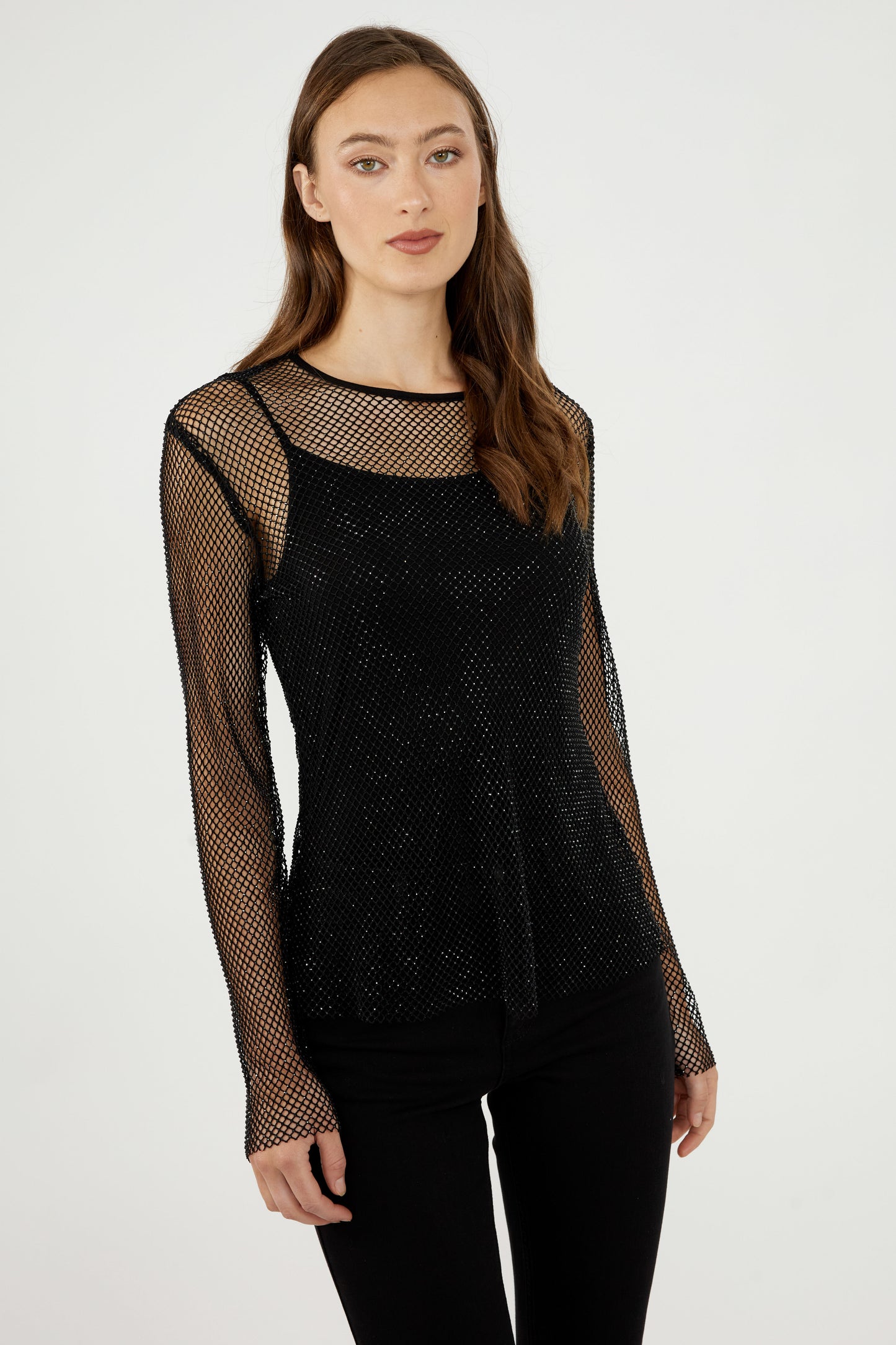 Glamorous Fishnet Pullover