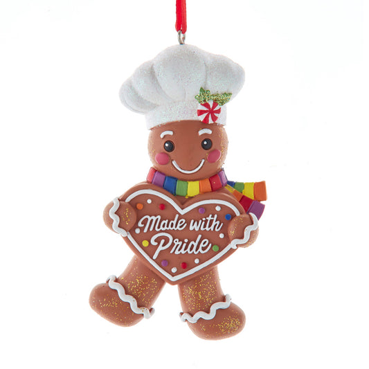 Pride gingerbread orn