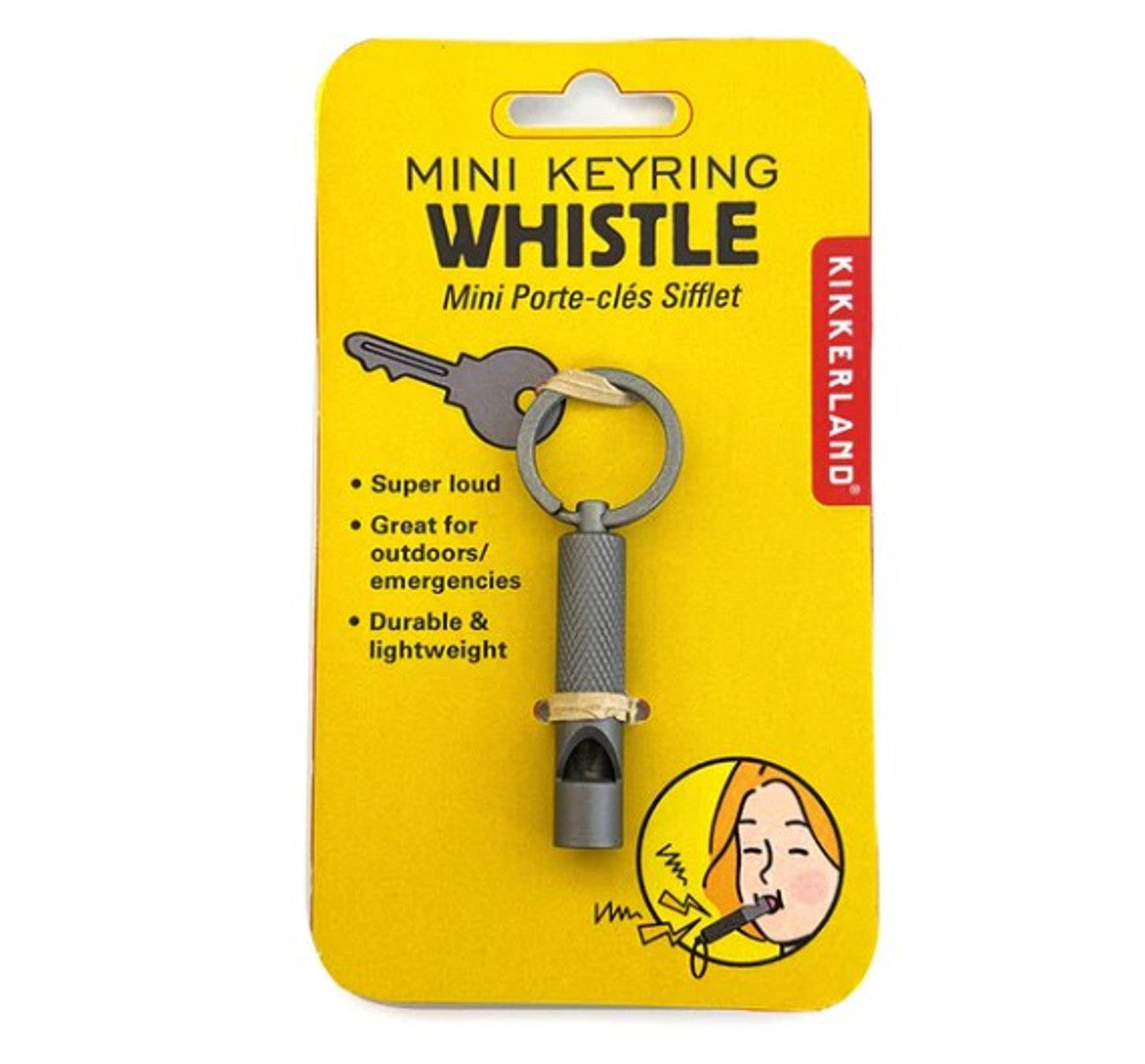 Mini Keyring Whistle