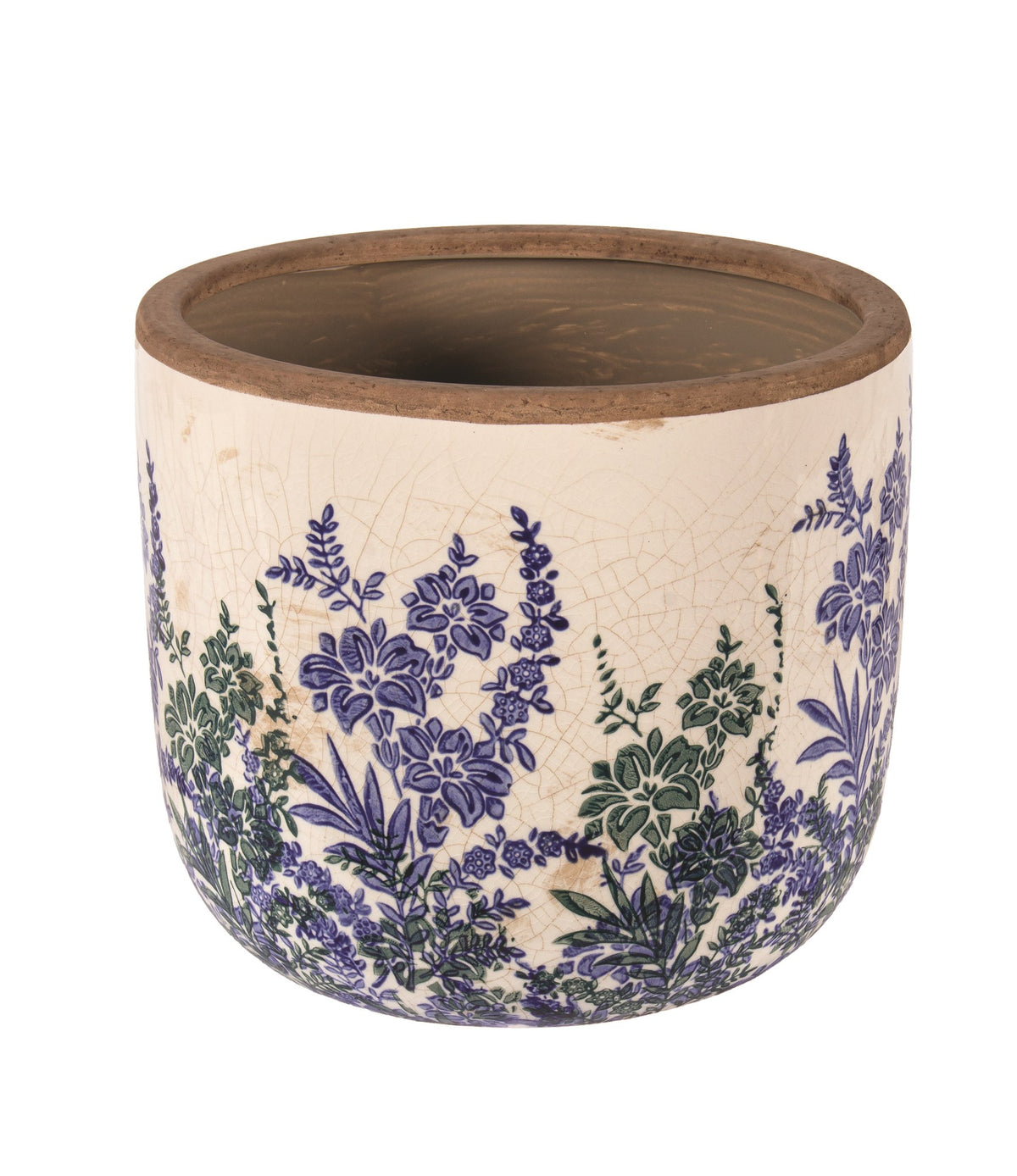 Ivory ceramic pot