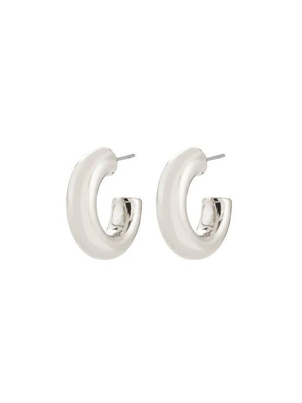 Phase Small Hoop Earrings Pilgrim