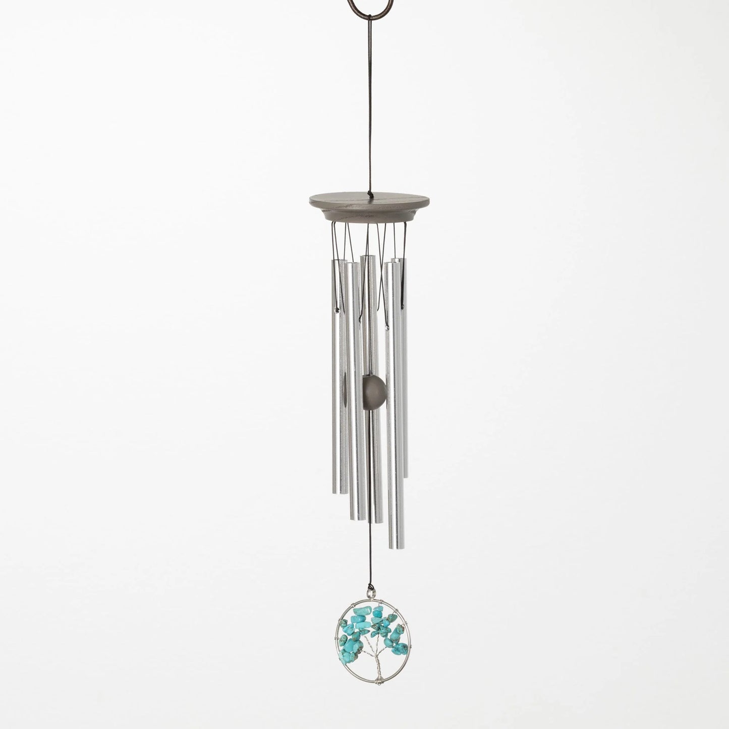 Serenity Tree - Small, Turquoise Wind Chime