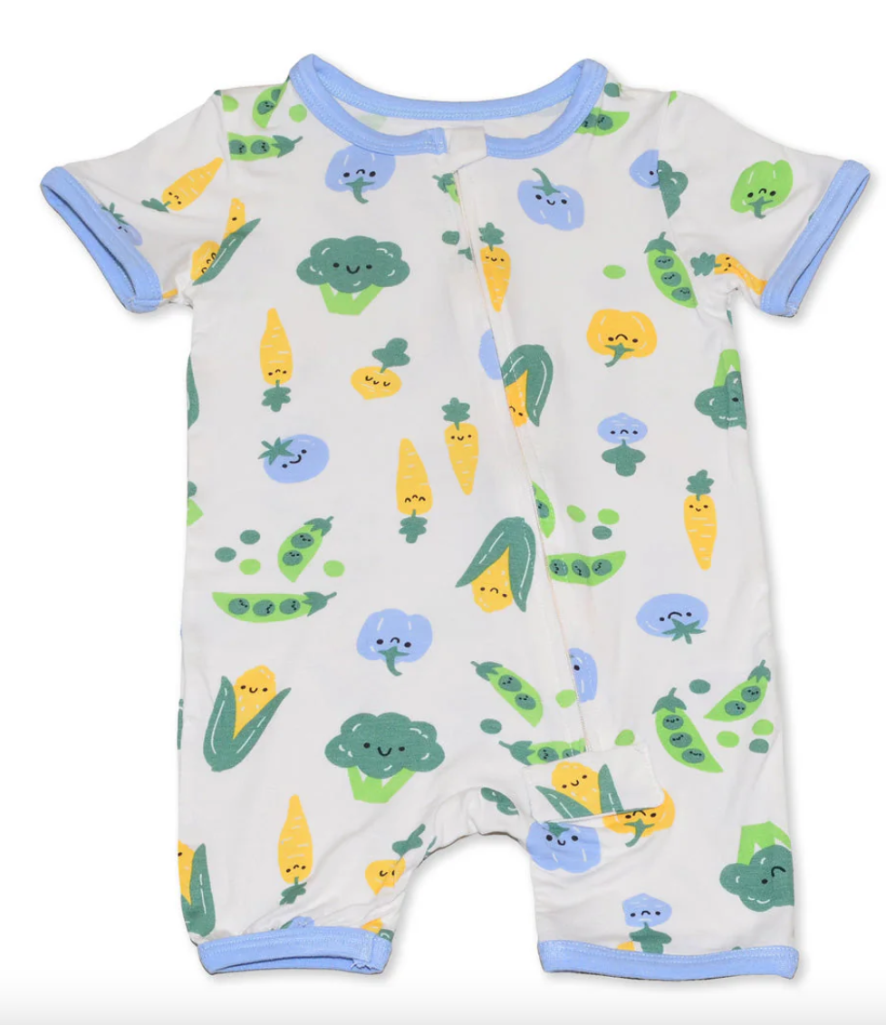 Bamboo SS Zippy Romper