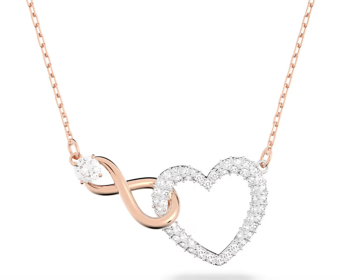 Infinity and Heart Pendant Swarovski 5518865