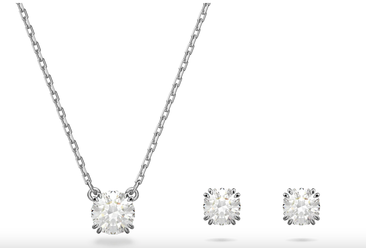 Constella Earring And Necklace Set Swarovski 5648996