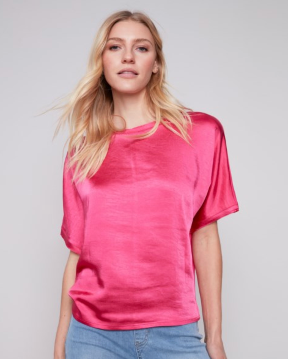 Punch Short Sleeve Crew Neck C1358