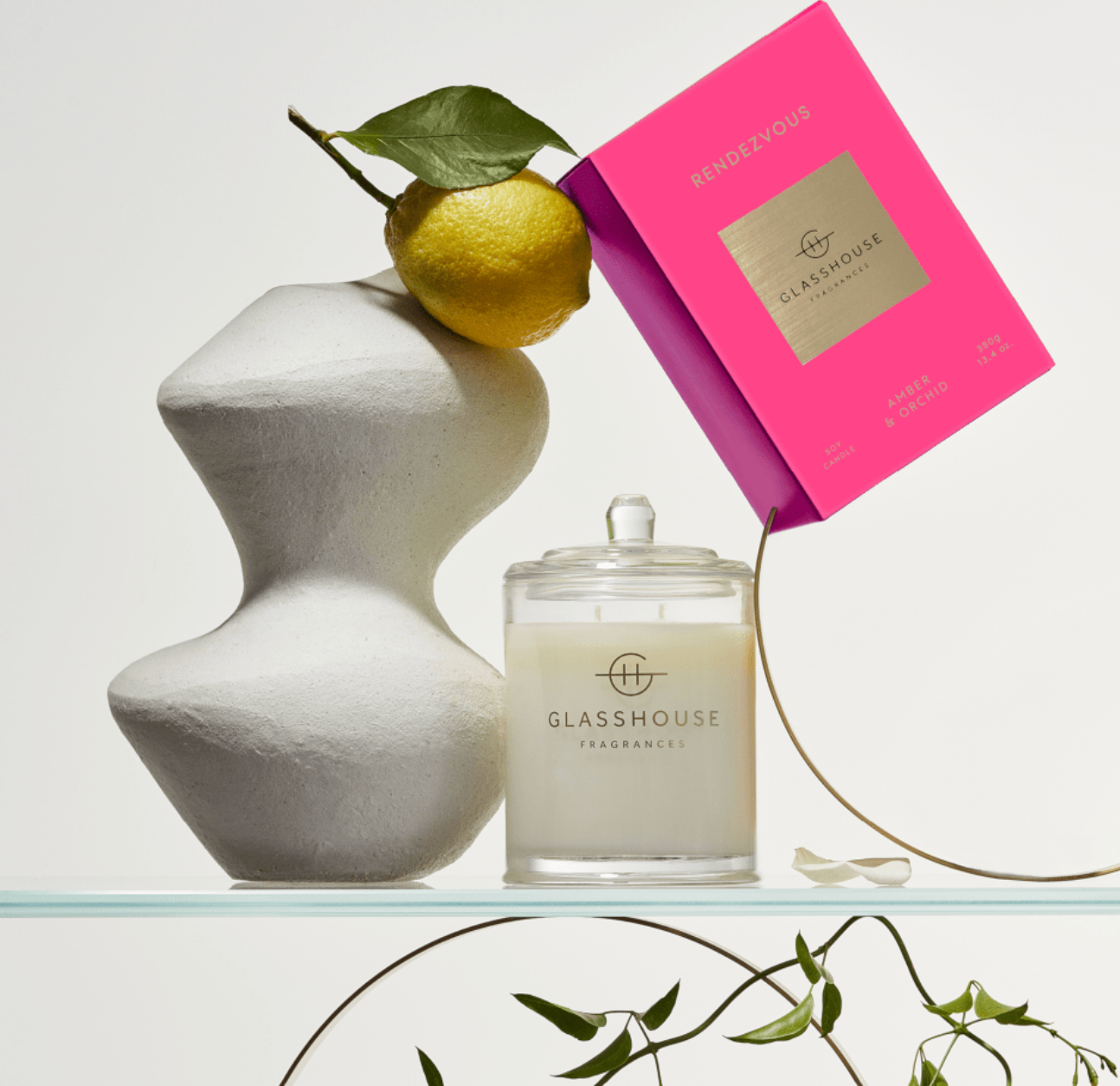 Glasshouse Fragrance Candle - Rendezvous