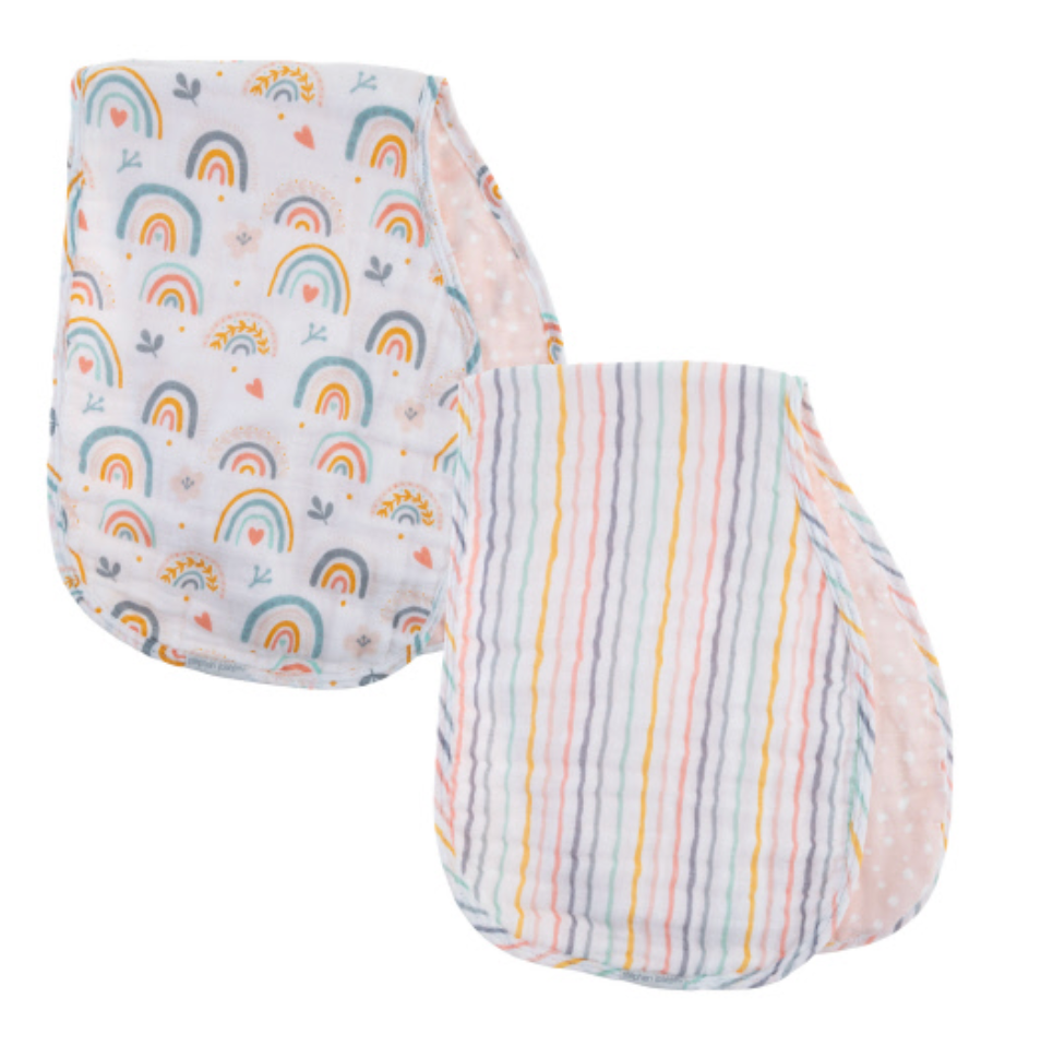 Muslin Burp Cloth Set of 2