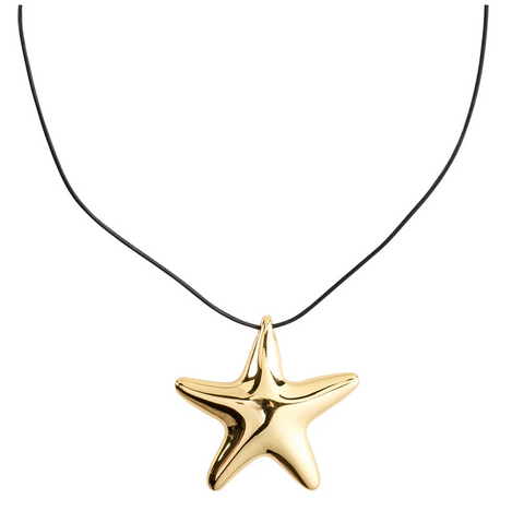 FORCE recycled necklace gold-plated