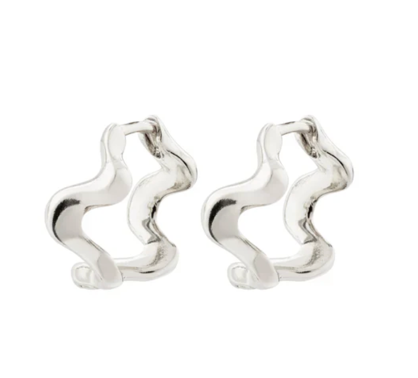 Penelope Recycled Earrings Silver