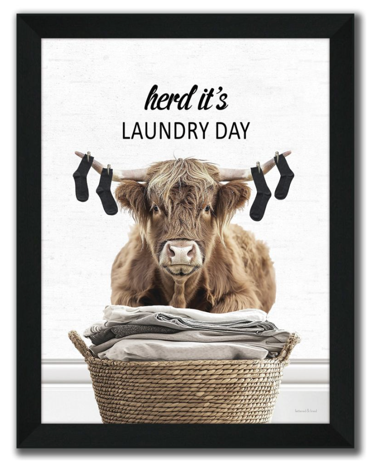 Laundry Room Animals Artwork