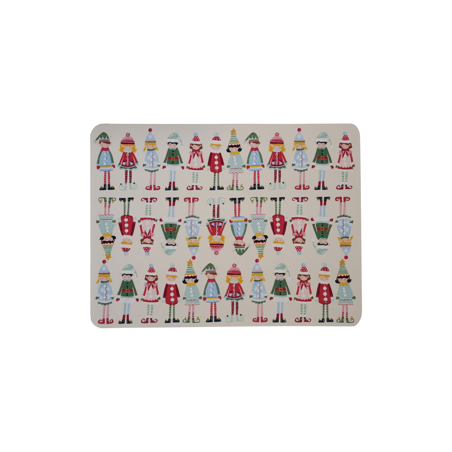 Silicone baking mat christmas