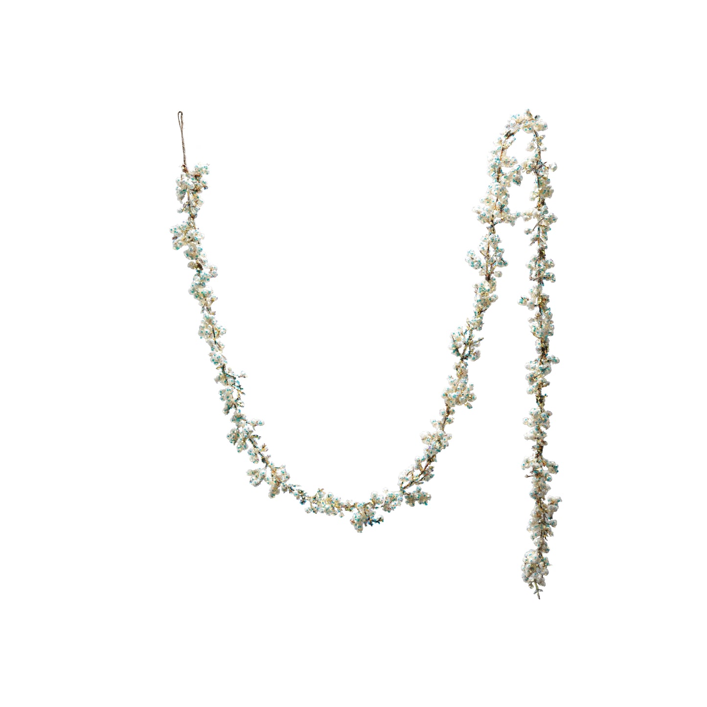 Foam garland white