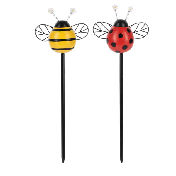 Bee & Ladybug Plant Picks