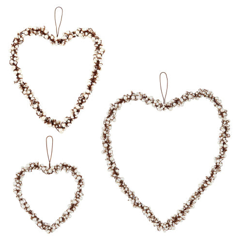 BEADED HEART SITTERS