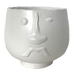 Ceramic Vase w/ Face