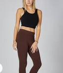 Bamboo 3/4 High Waisted Leggings CEBPY1005
