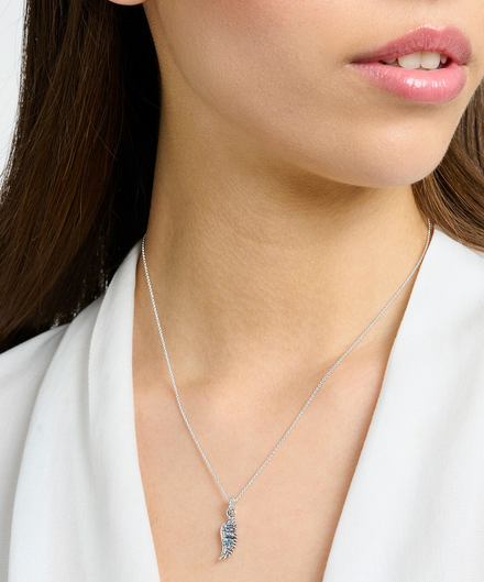 Pheonix Wing with Blue Stones KE2168-644-1