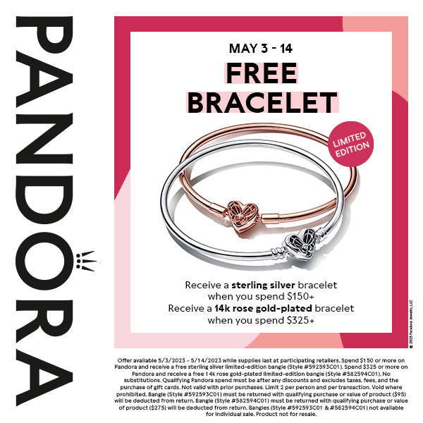 Pandora's FREE Bracelet Event