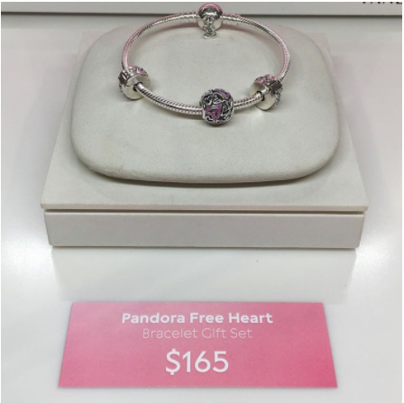 Pandora's Free Heart Gift Set