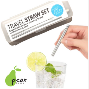 Travel Straw Set