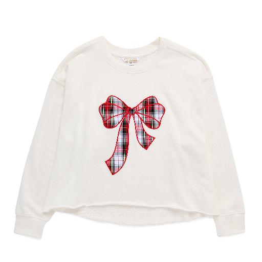 Tartan Bow Lounge Sweatshirt