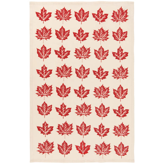 Maple Leaf Dishtowel