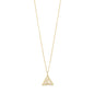 FOCUS recycled necklace gold-plated