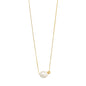 TRUST recycled pearl necklace gold-plated