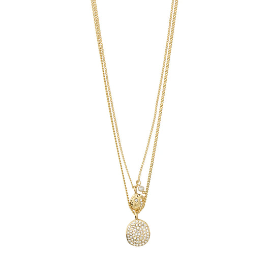 shift necklace 2 in 1 gold