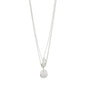 shift necklace 2 in 1 silver