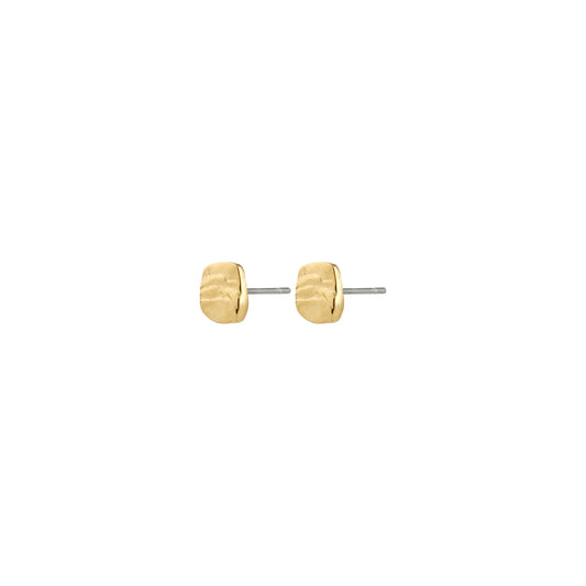 Sense stud earring gold