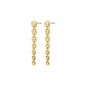 Sense drop earring gold