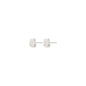 Sense stud earring silver