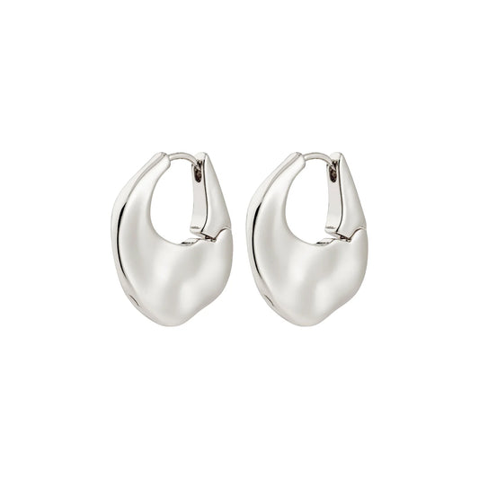 Sense Hoop earring silver