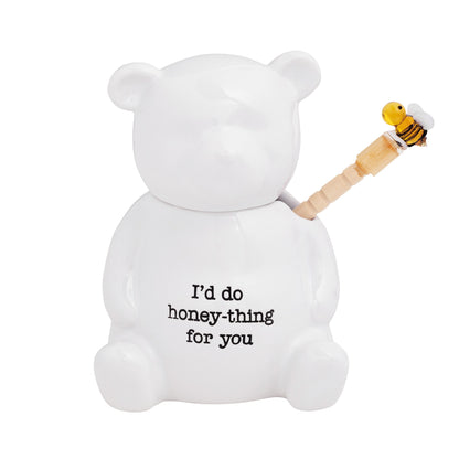 Honey Bear with stick