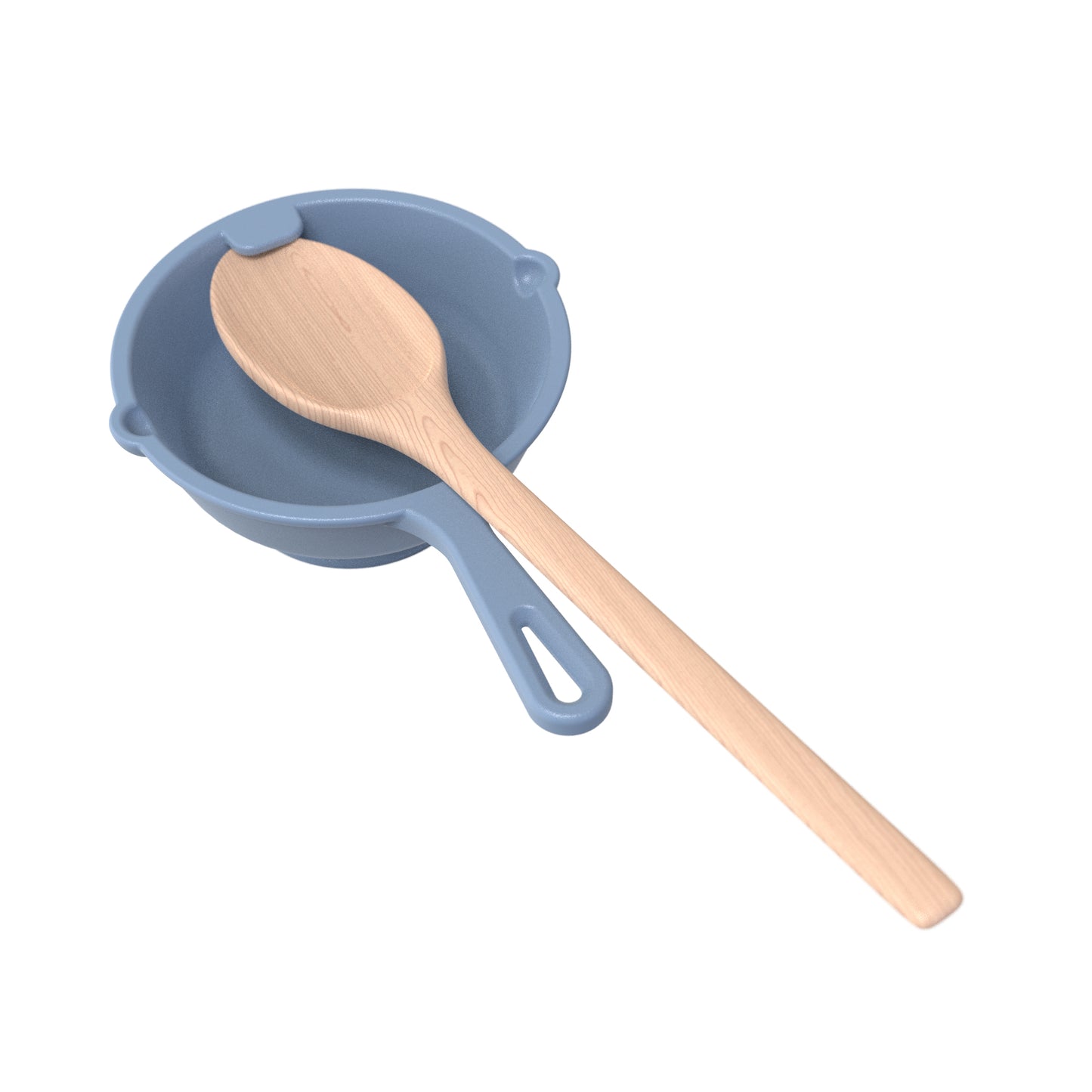 Pan spoon holder