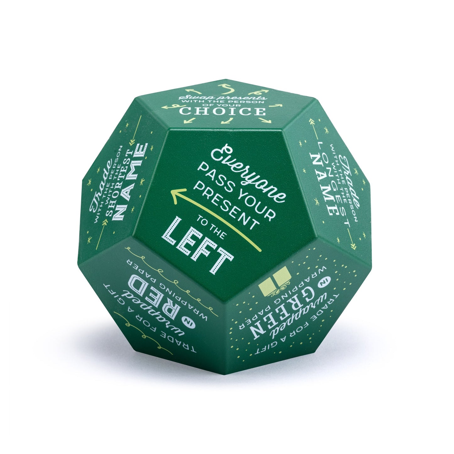 Christmas foam dice