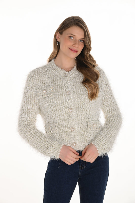 Chic Jewel Embellished Top Style 254929