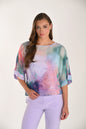 Floral wide sleeve top Frank Lyman 261332