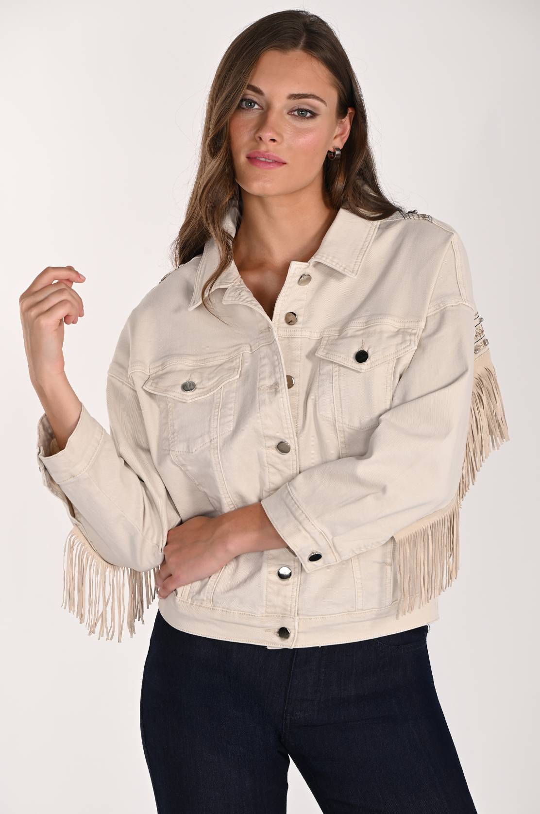 Western Style Denim Jacket 2614605 Frank Lyman
