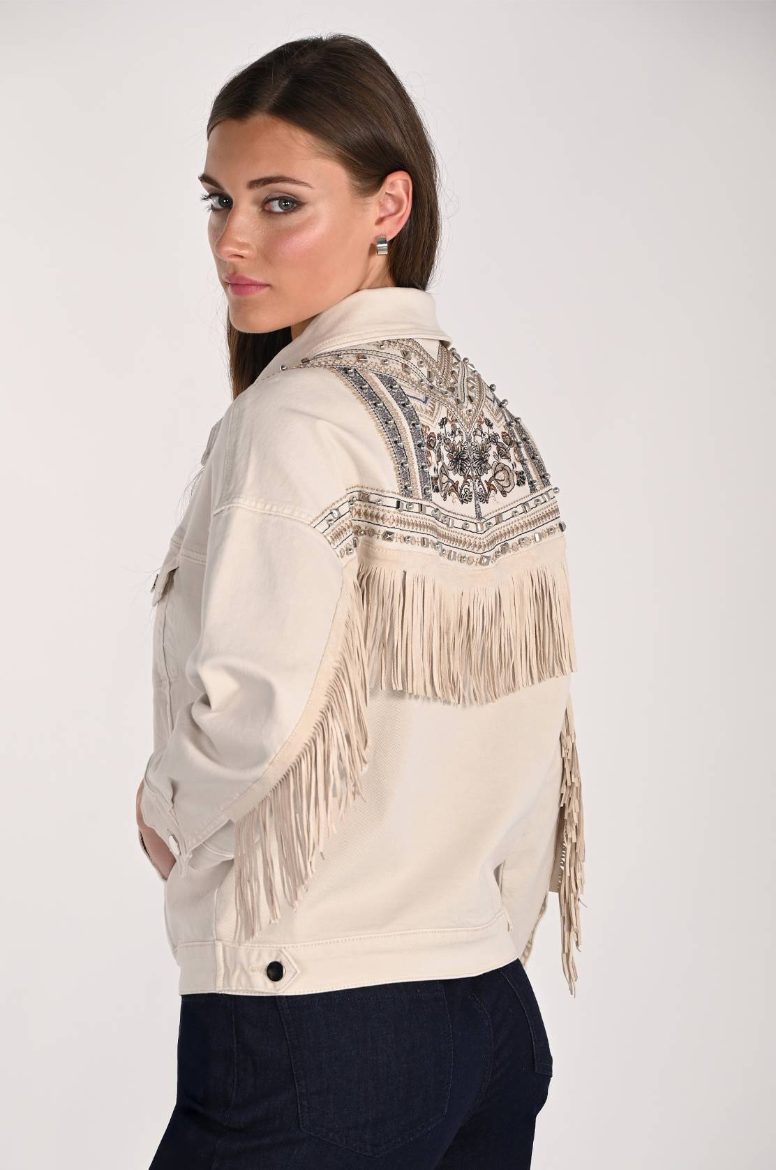 Western Style Denim Jacket 2614605 Frank Lyman