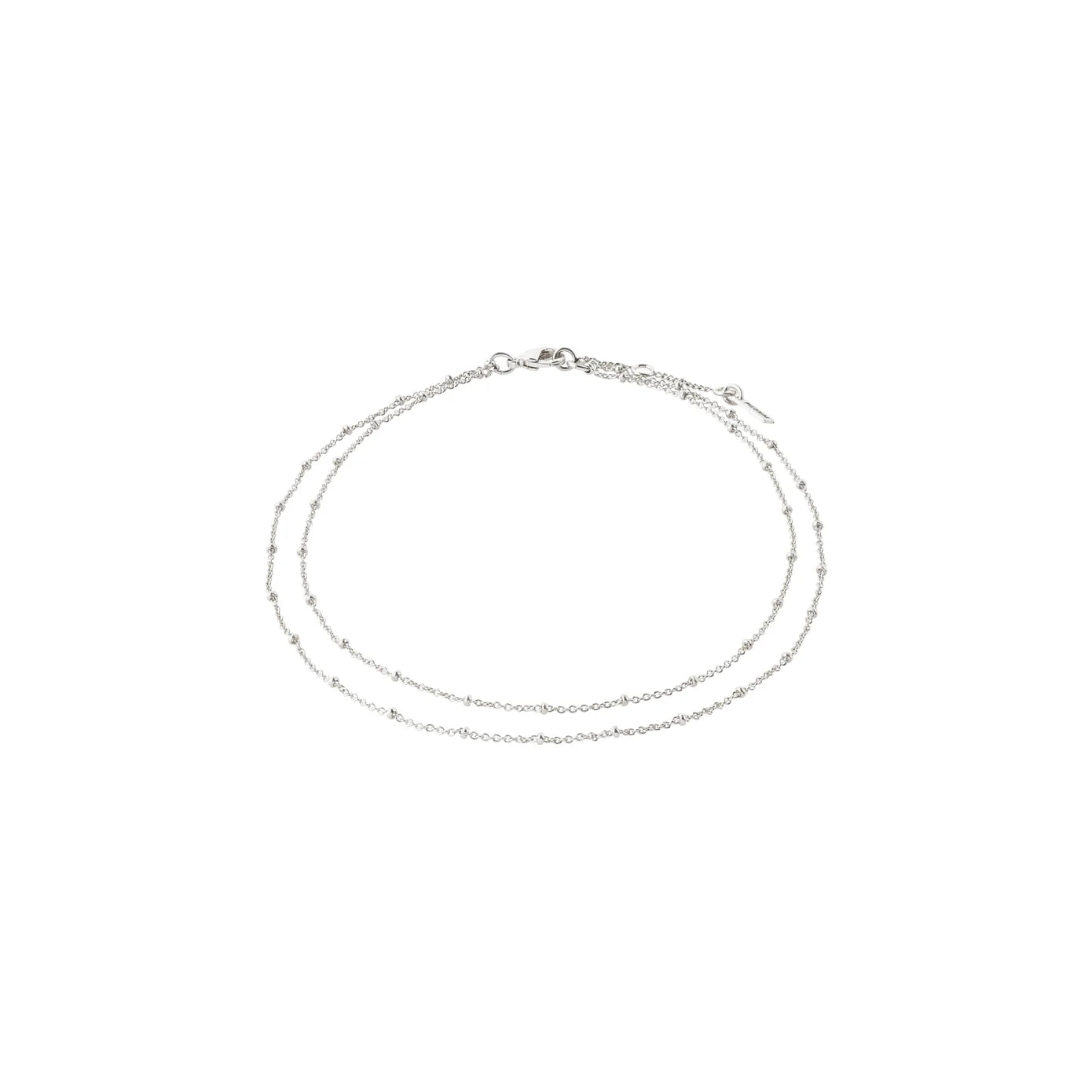 Elka Ankle Chain Silver Plated