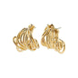 PAMELA recycled earrings gold-plated